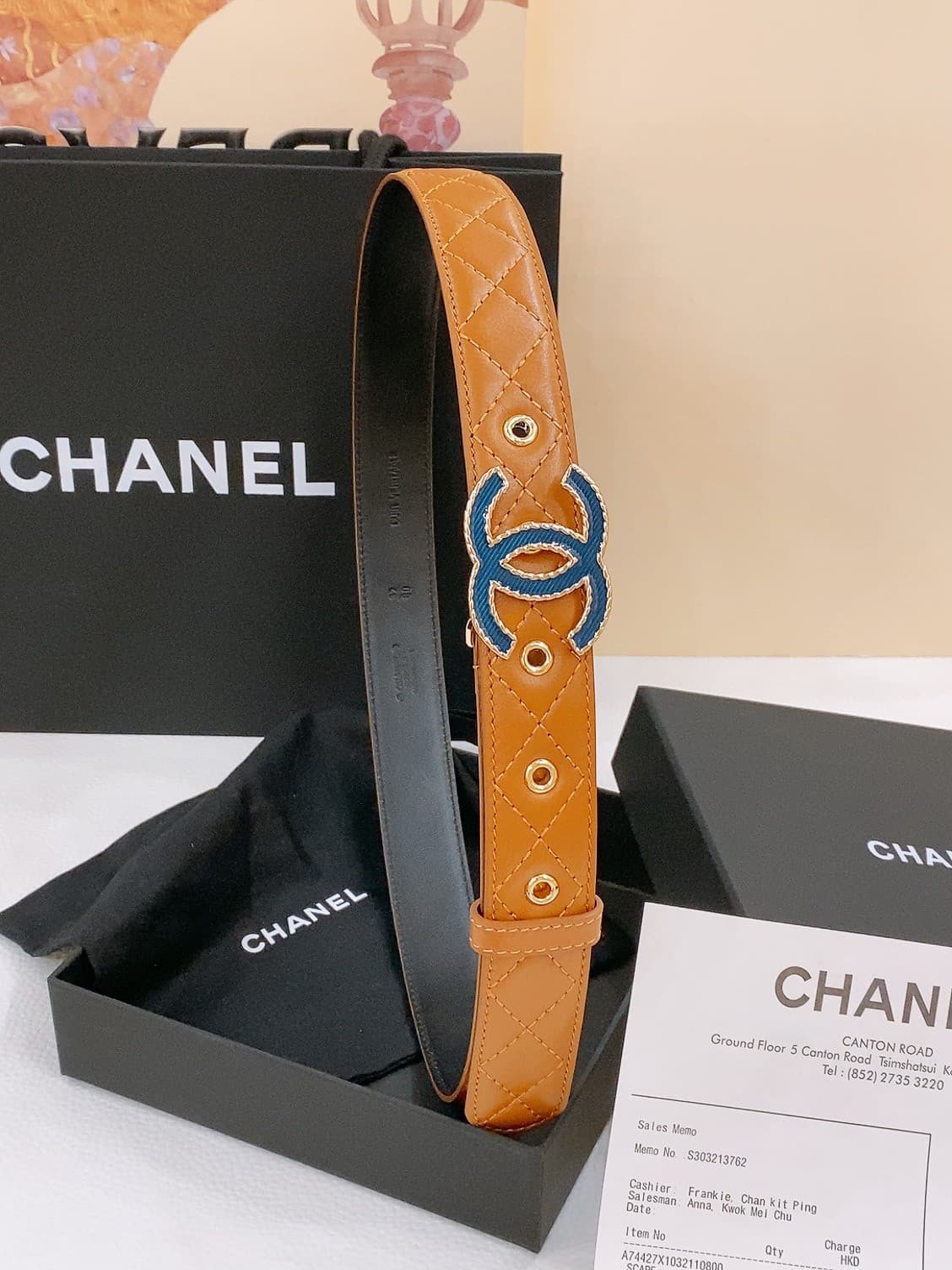 Chanel Woman 3.0cm Belt