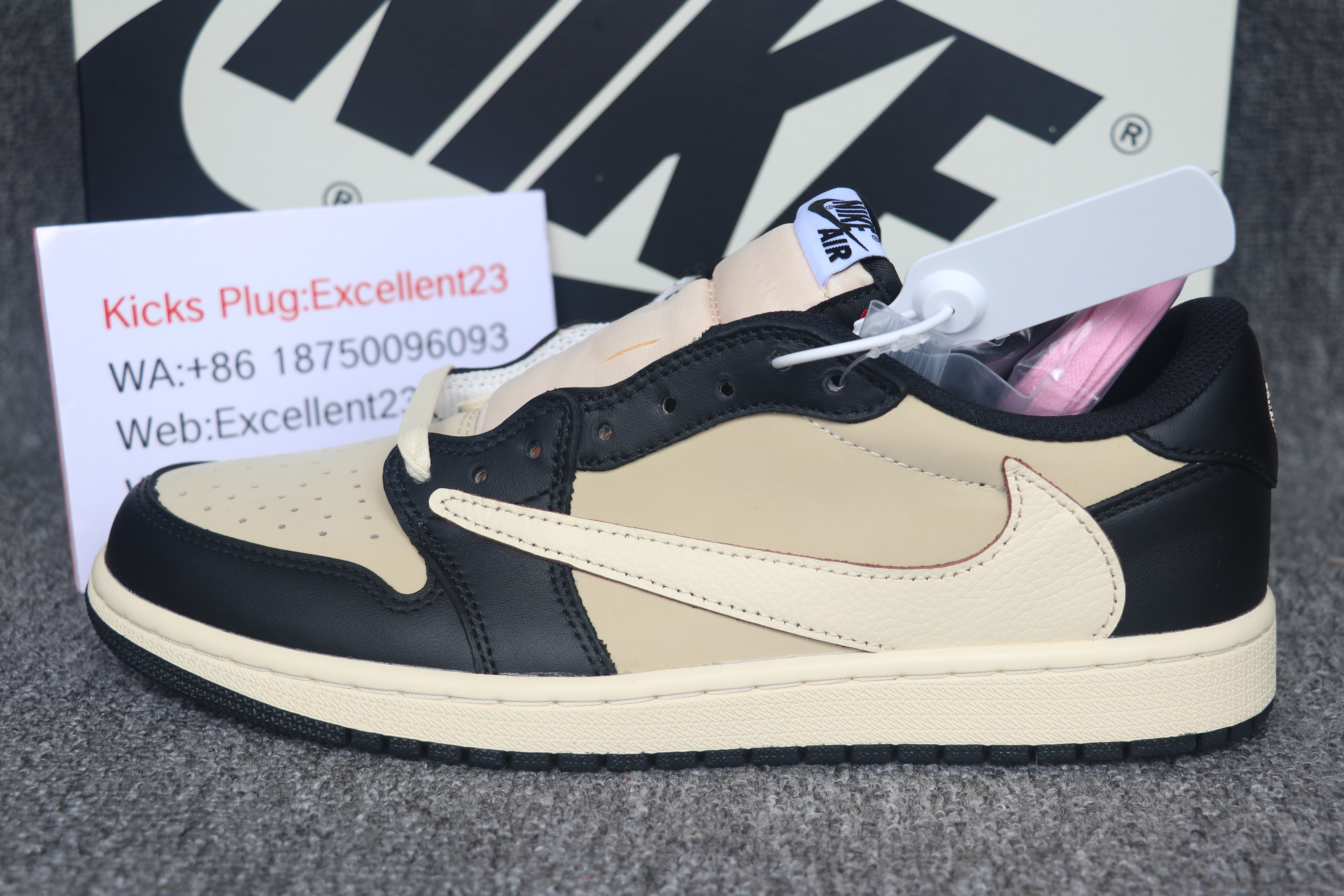 Travis Scott x Air Jordan Black Brown