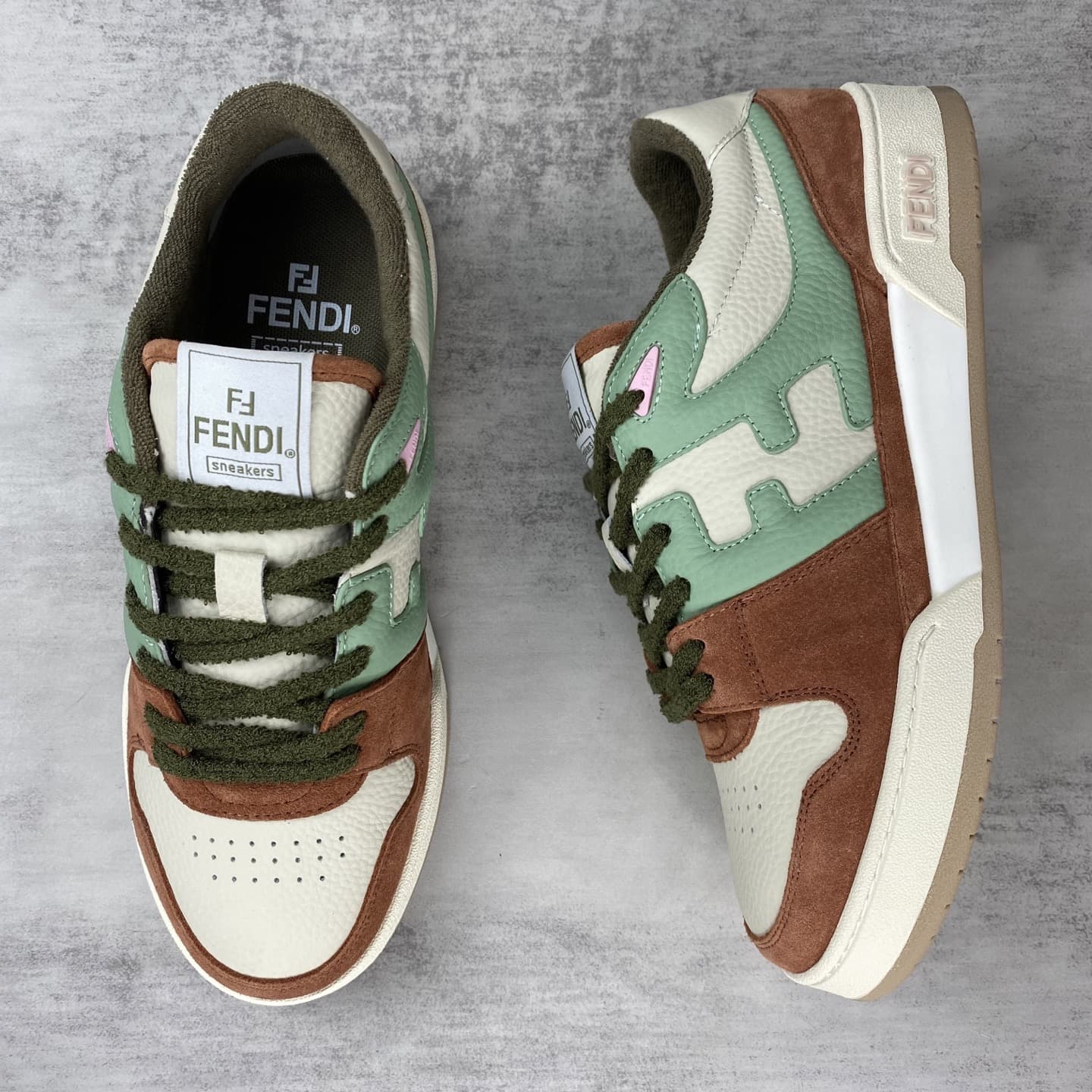 Fendi Match Trainer Shoes