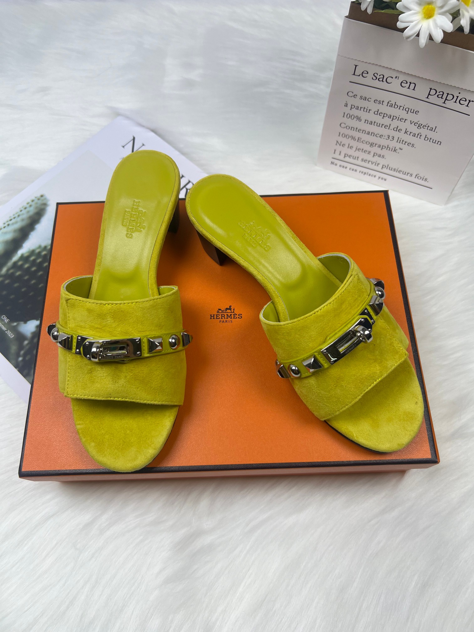 Hermes Slippers