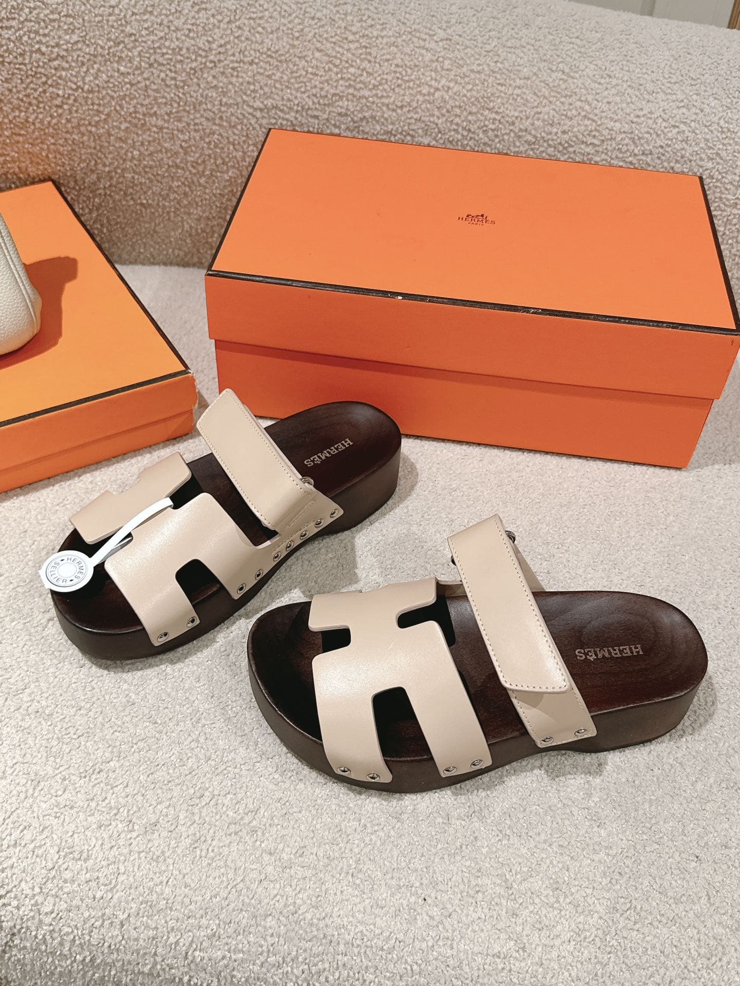 Hermes Slippers