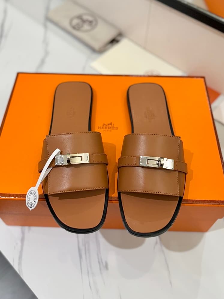 Hermes Slippers
