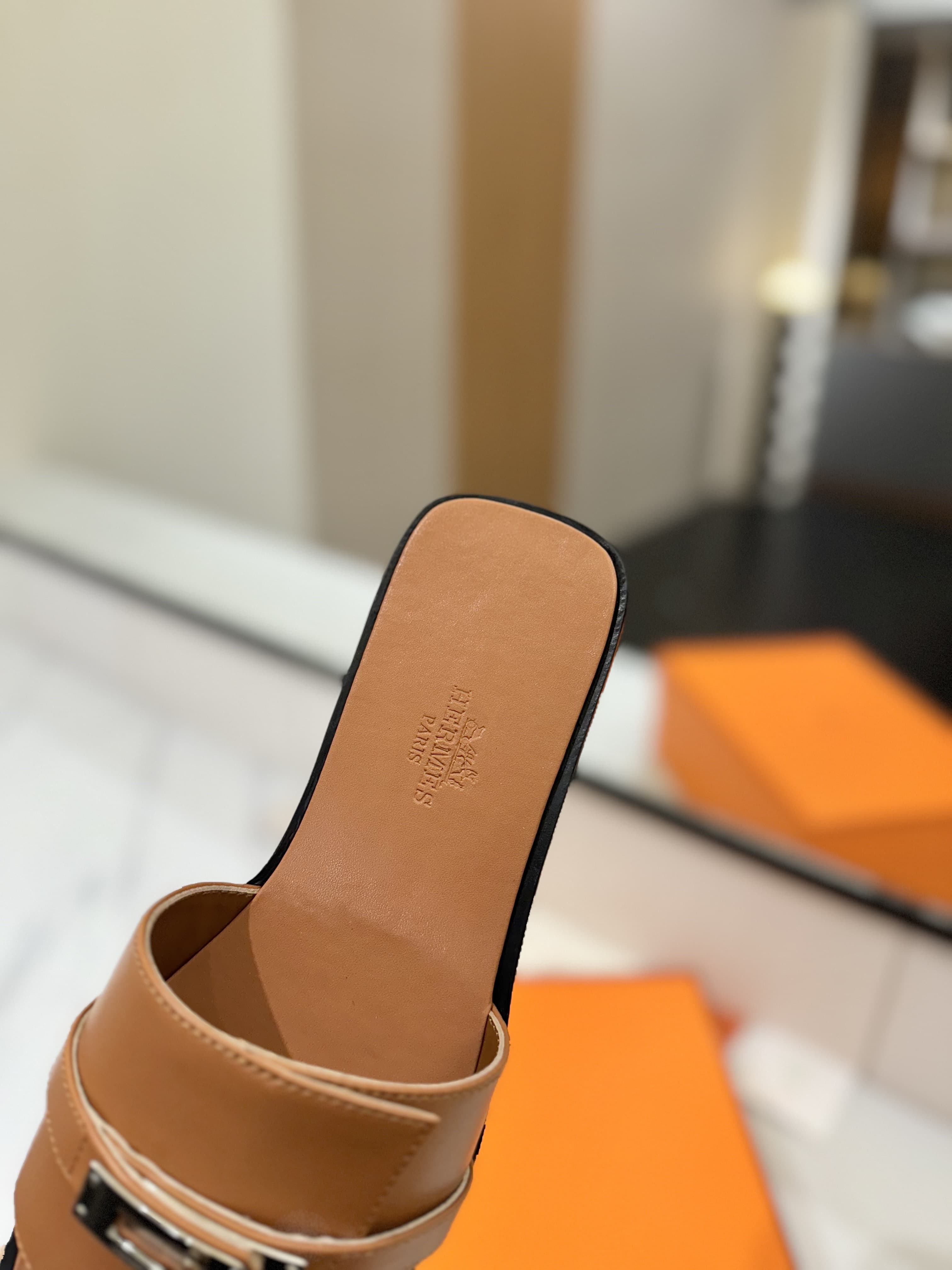 Hermes Slippers
