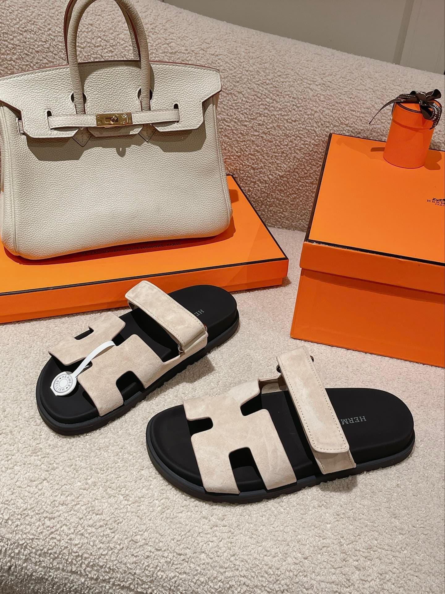 Hermes Slippers