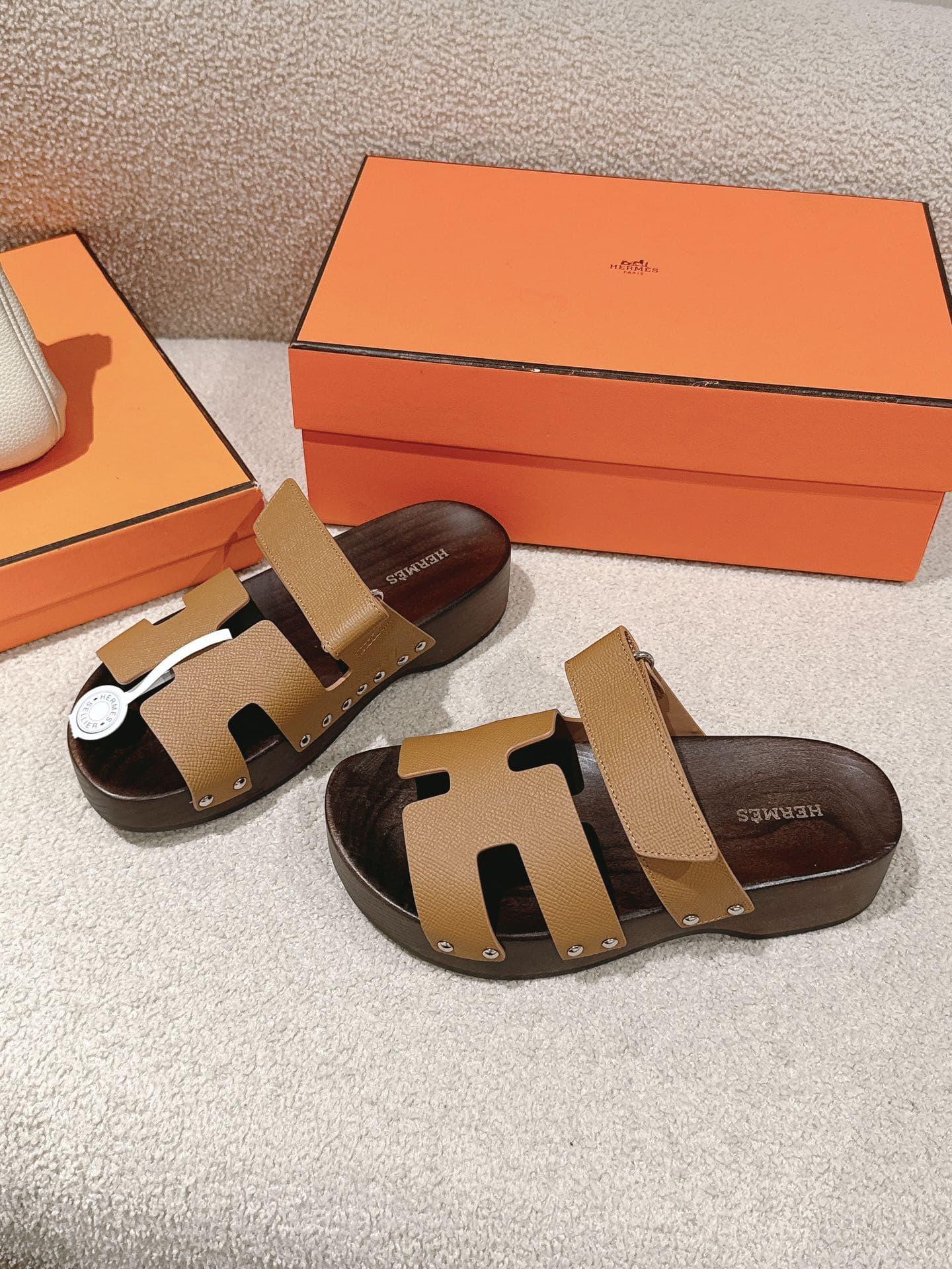 Hermes Slippers