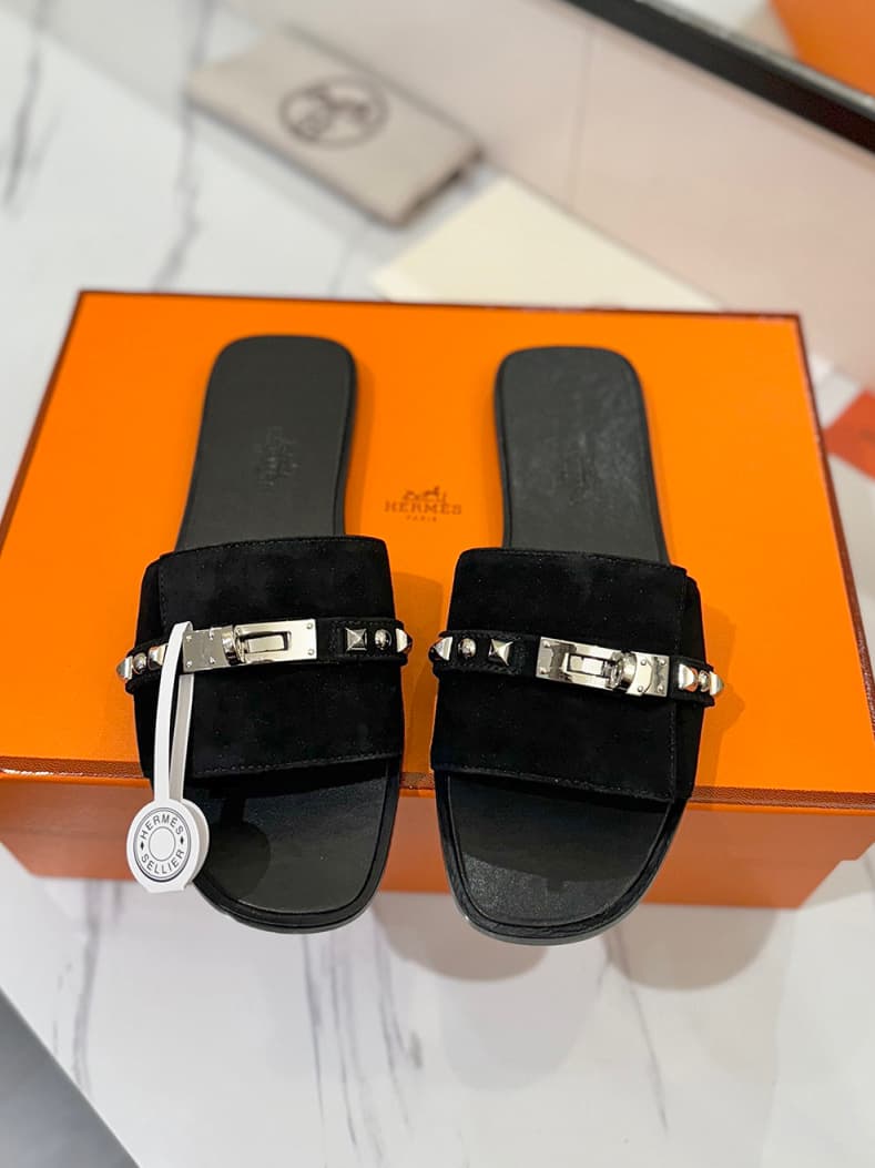 Hermes Slippers