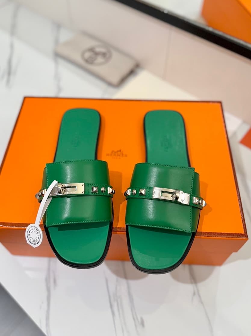 Hermes Slippers
