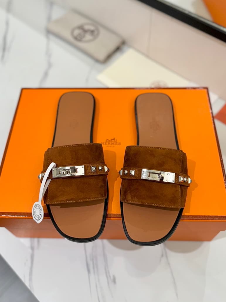Hermes Slippers
