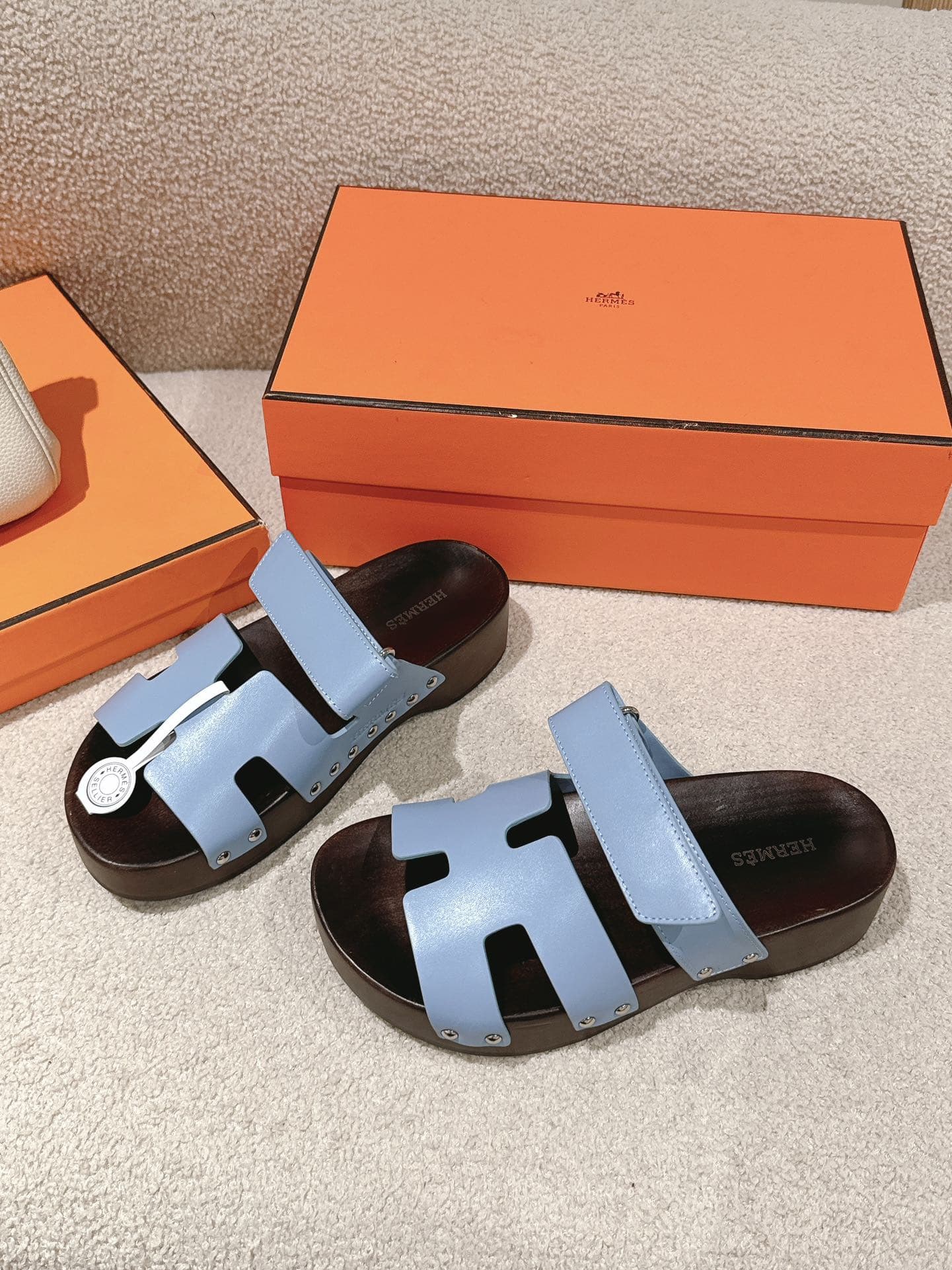 Hermes Slippers