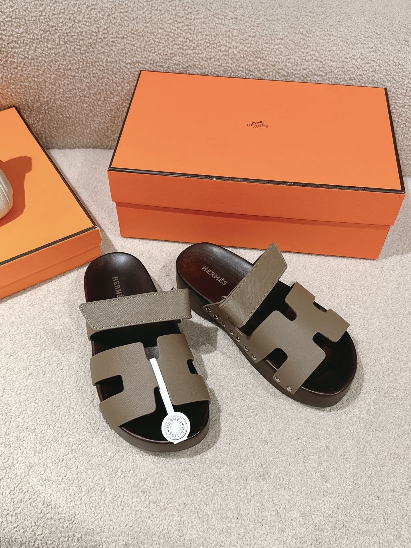 Hermes Slippers