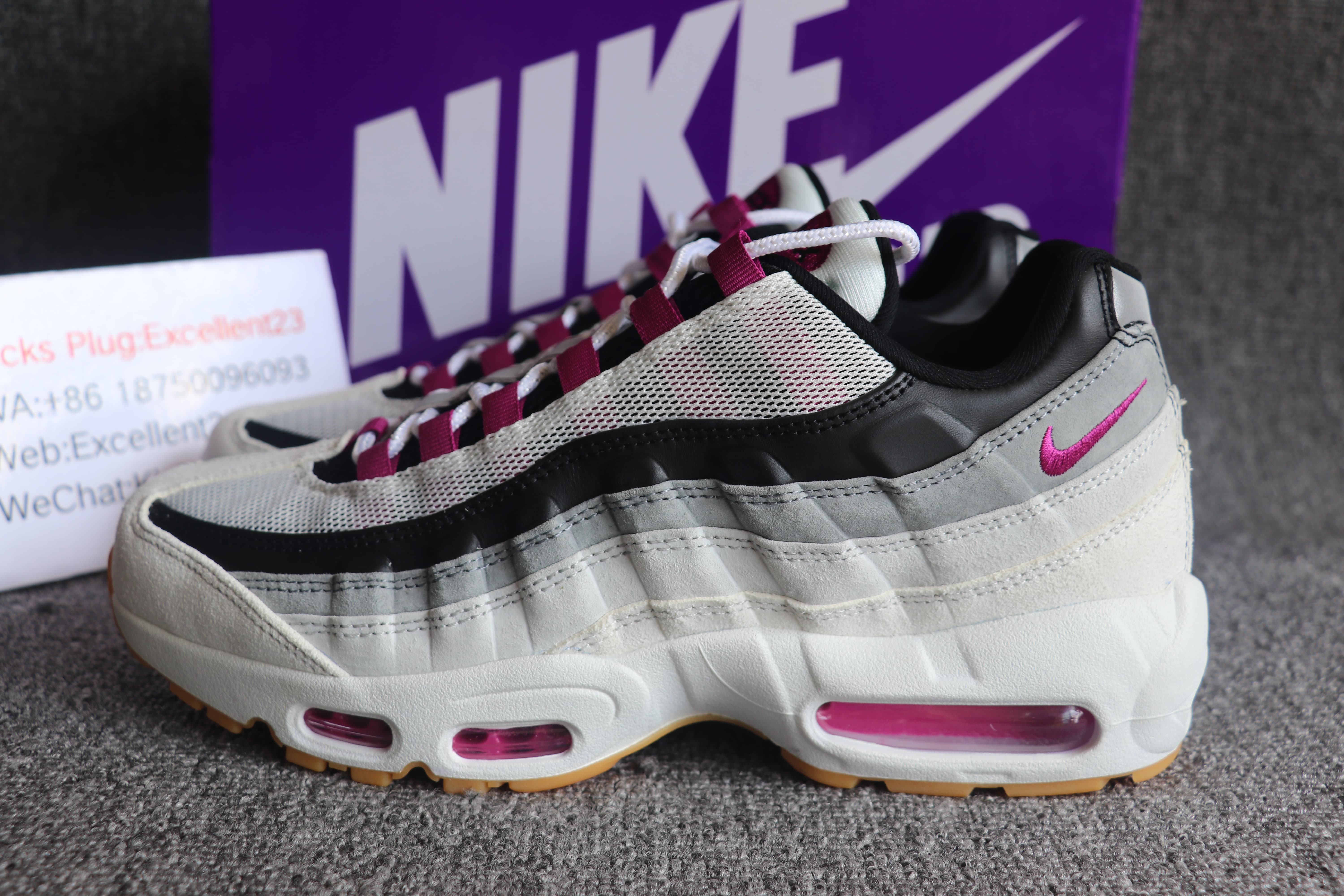 SB DUNK X  Air Max 95 Purple