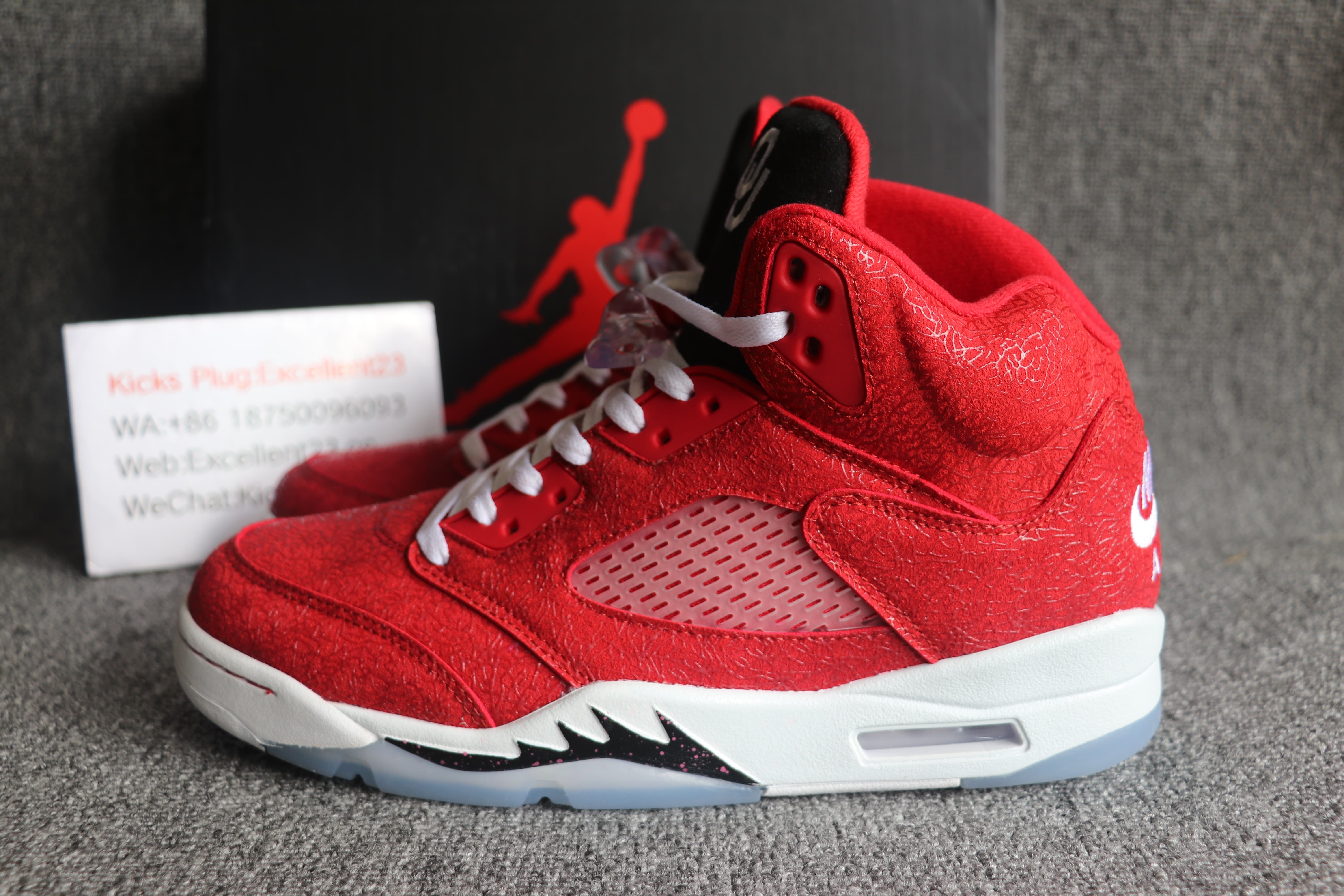 Air Jordan 5 OU Red