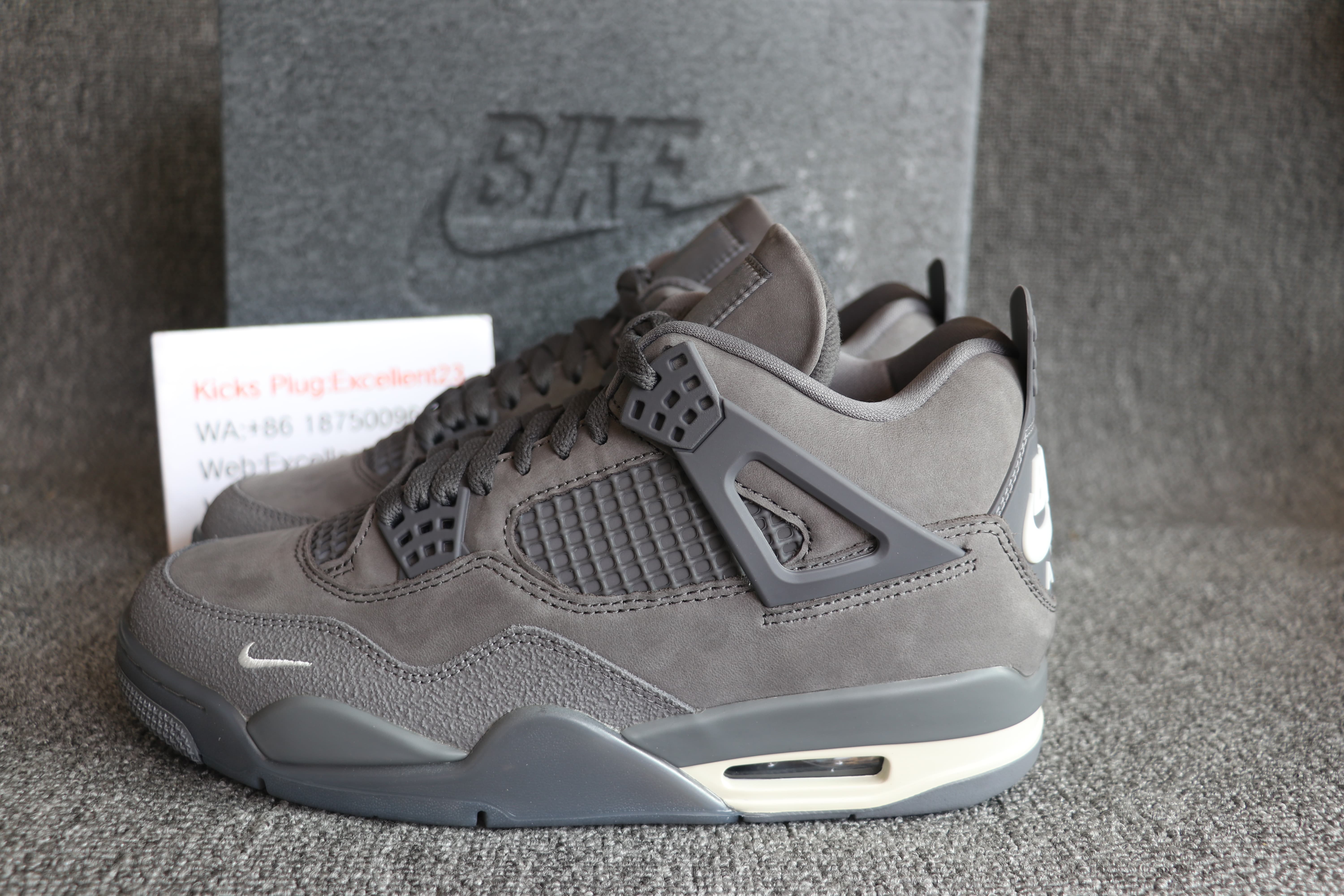 Air Jordan 4 Grey Brick BY Brick