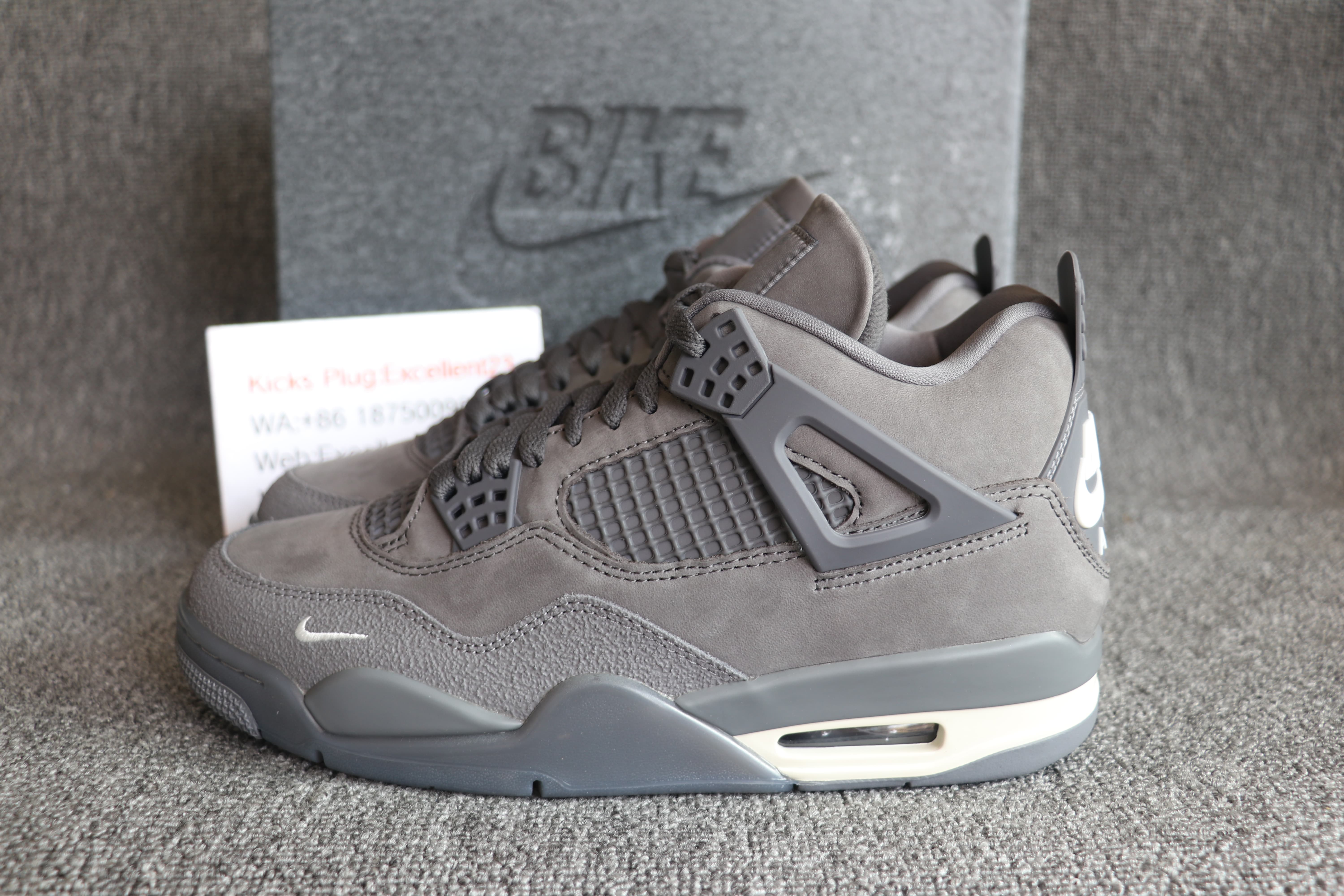 Air Jordan 4 Grey Brick BY Brick