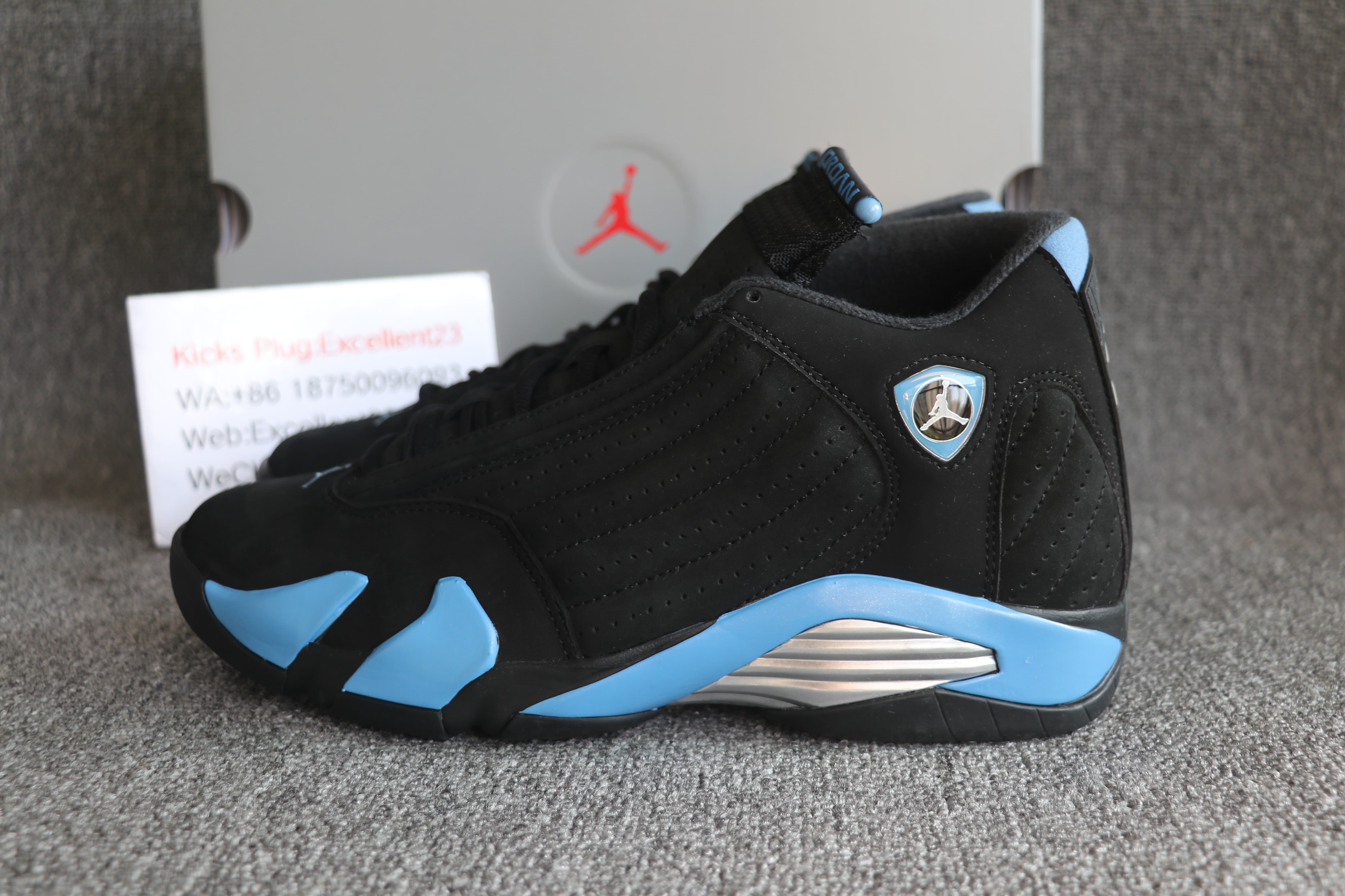 Air Jordan 14 Black UNC