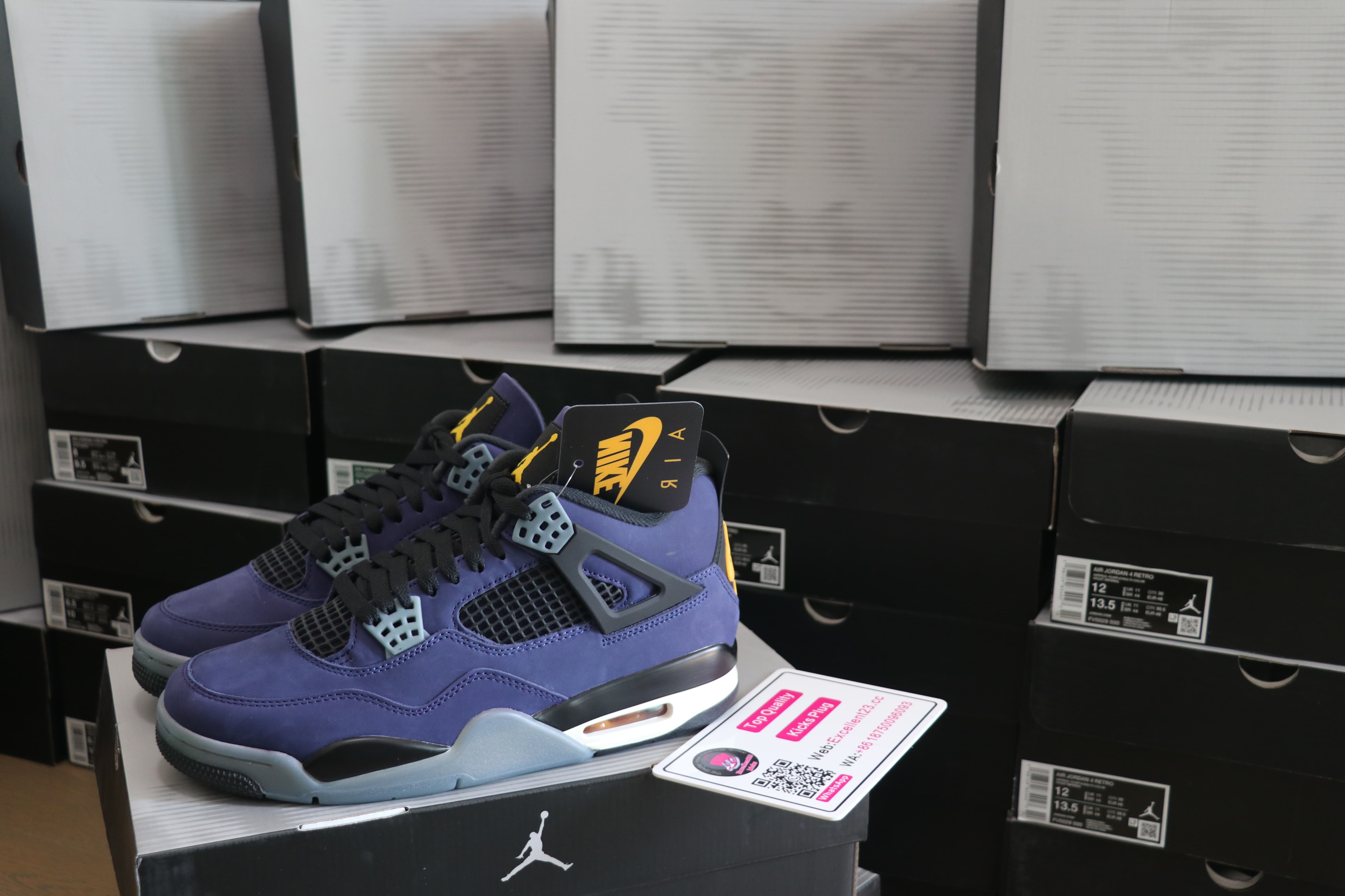 2026 Air Jordan 4 Lakers